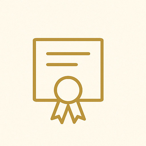 Certificato Icon